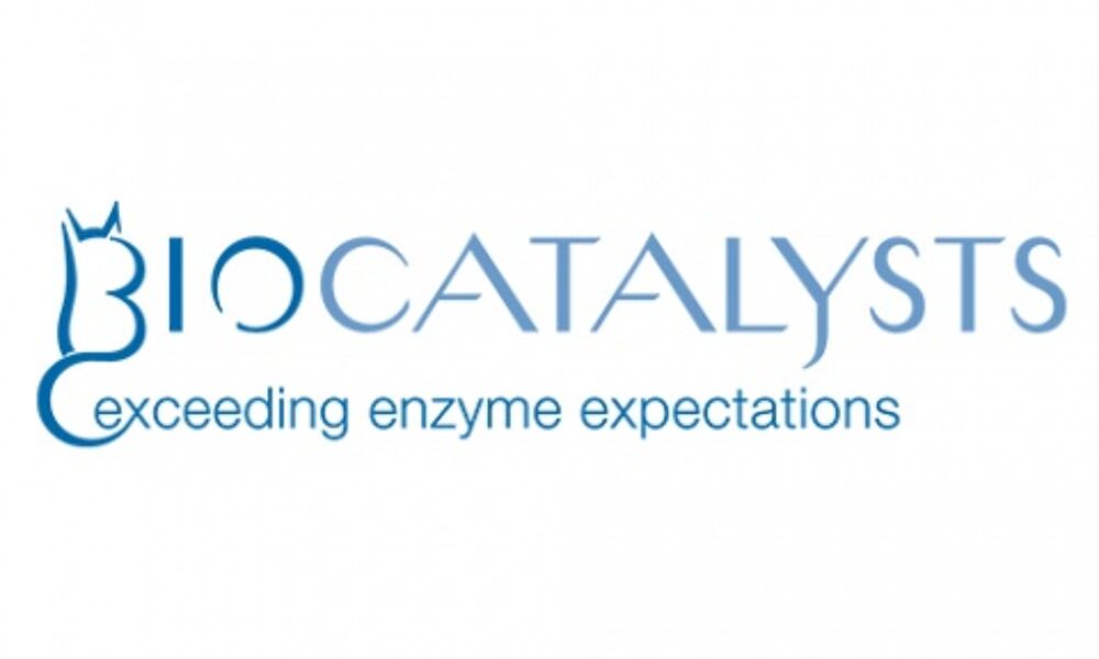 Biocatalysts logo. Discover new enzymes with MGnify

