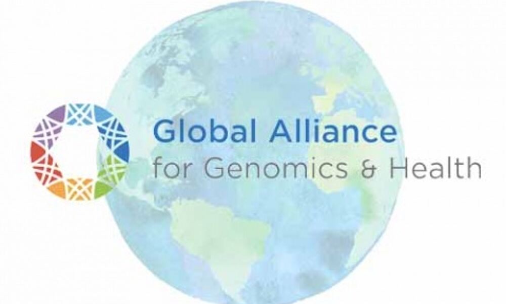 GA4GH logo on globe

