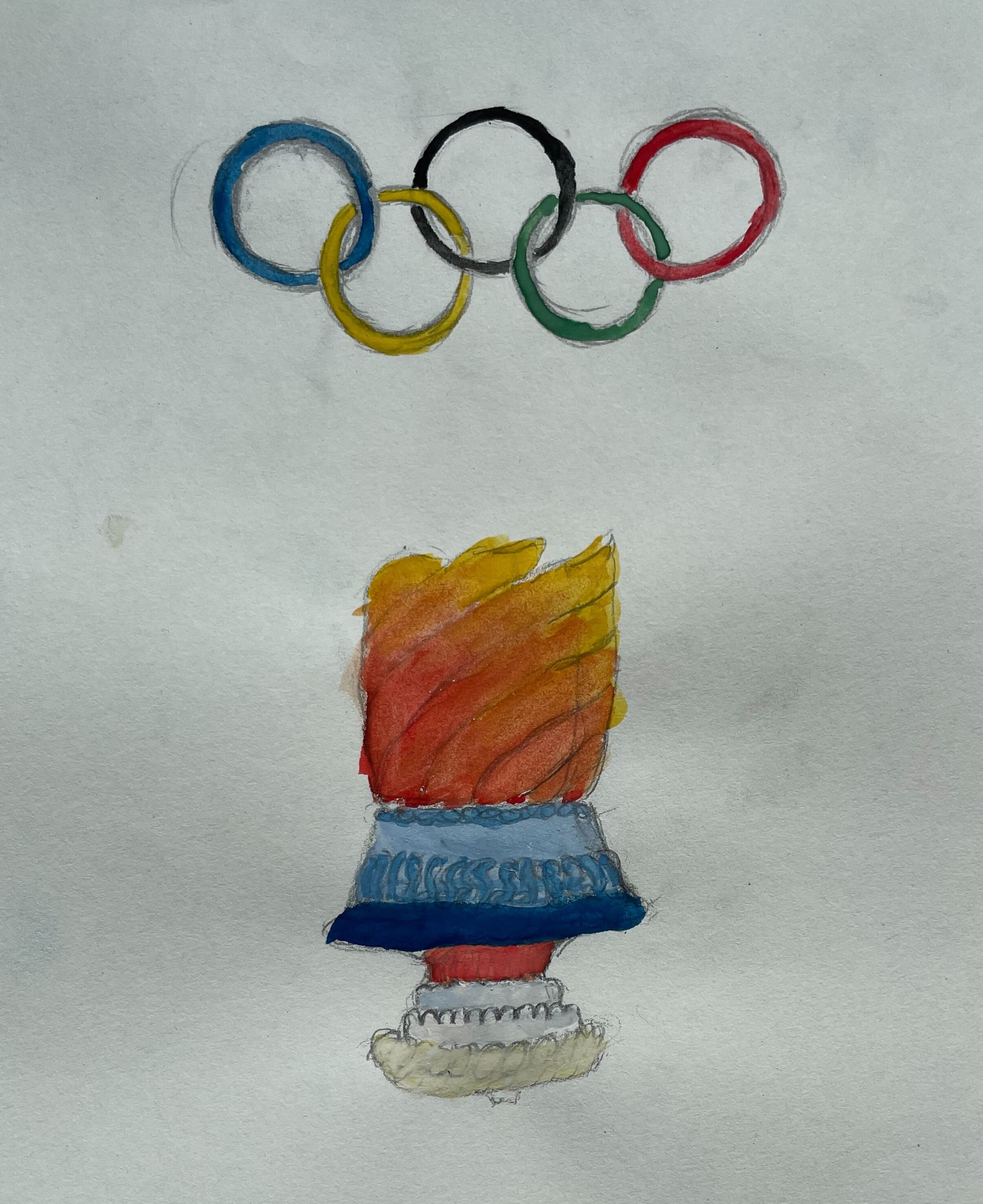 The Olympic Flame by Elena T., Jana B. and Laura R.