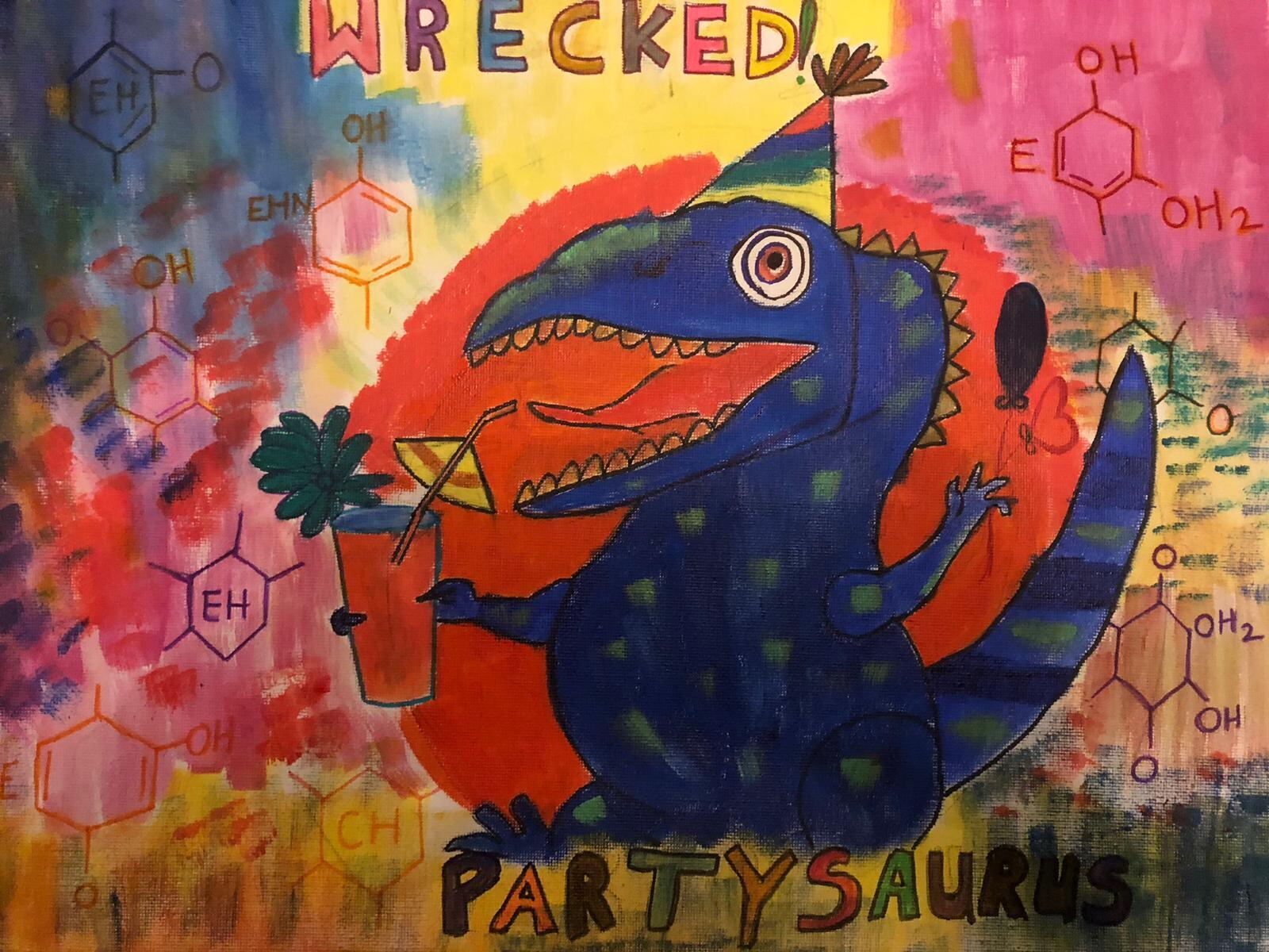 Partysauras Wrecked! by Mashhud Omer M.