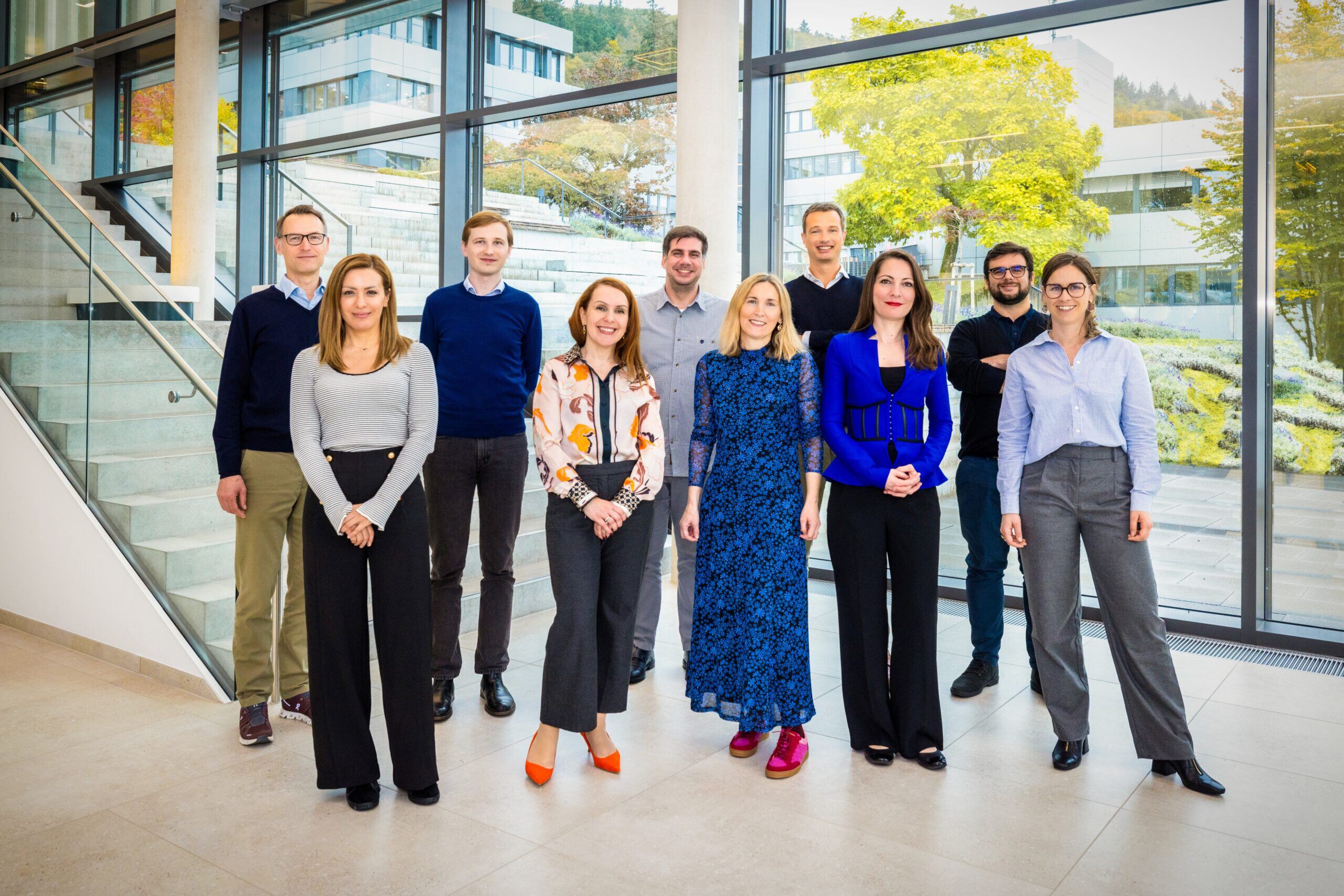 Group photo of the members of EMBL's legal team