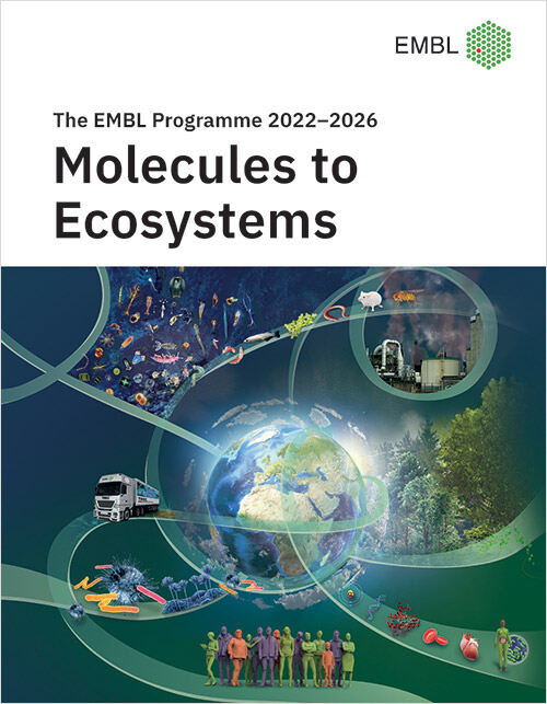 publication cover for EMBL Porgramme 2022-2026